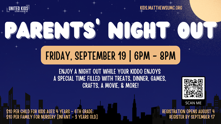PARENT’S NIGHT OUT